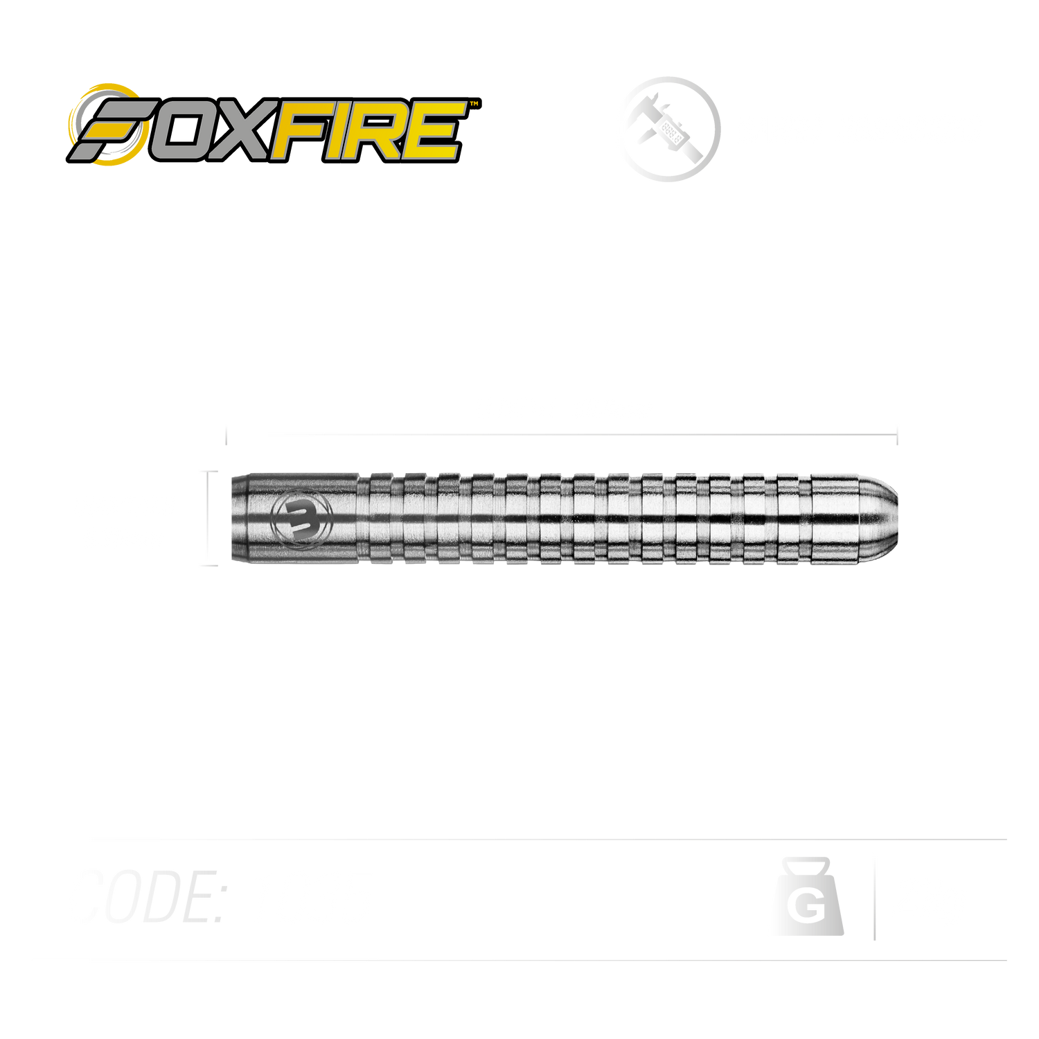 Winmau foxfire 23g 80% Tungsten