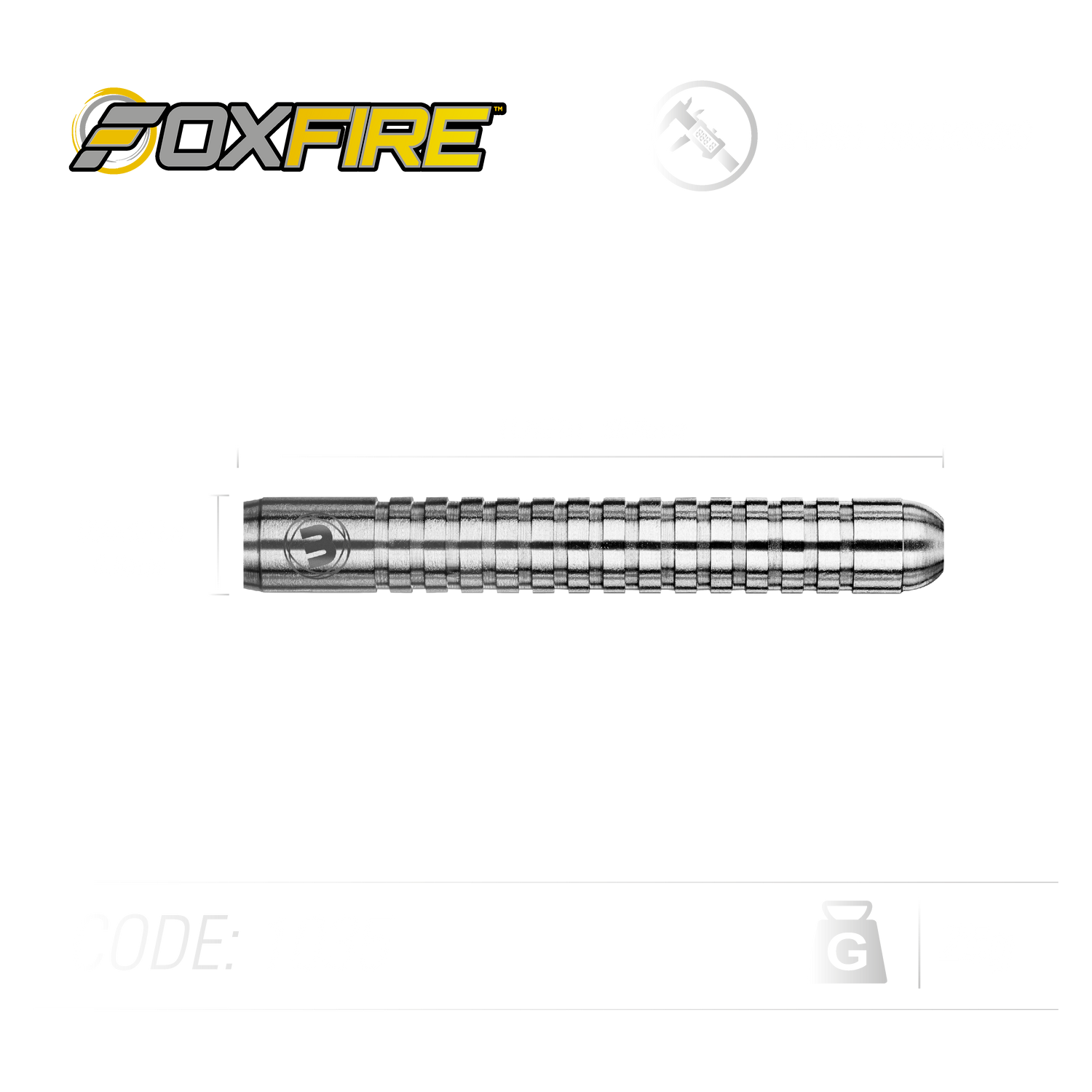 Winmau foxfire 25g 80% Tungsten