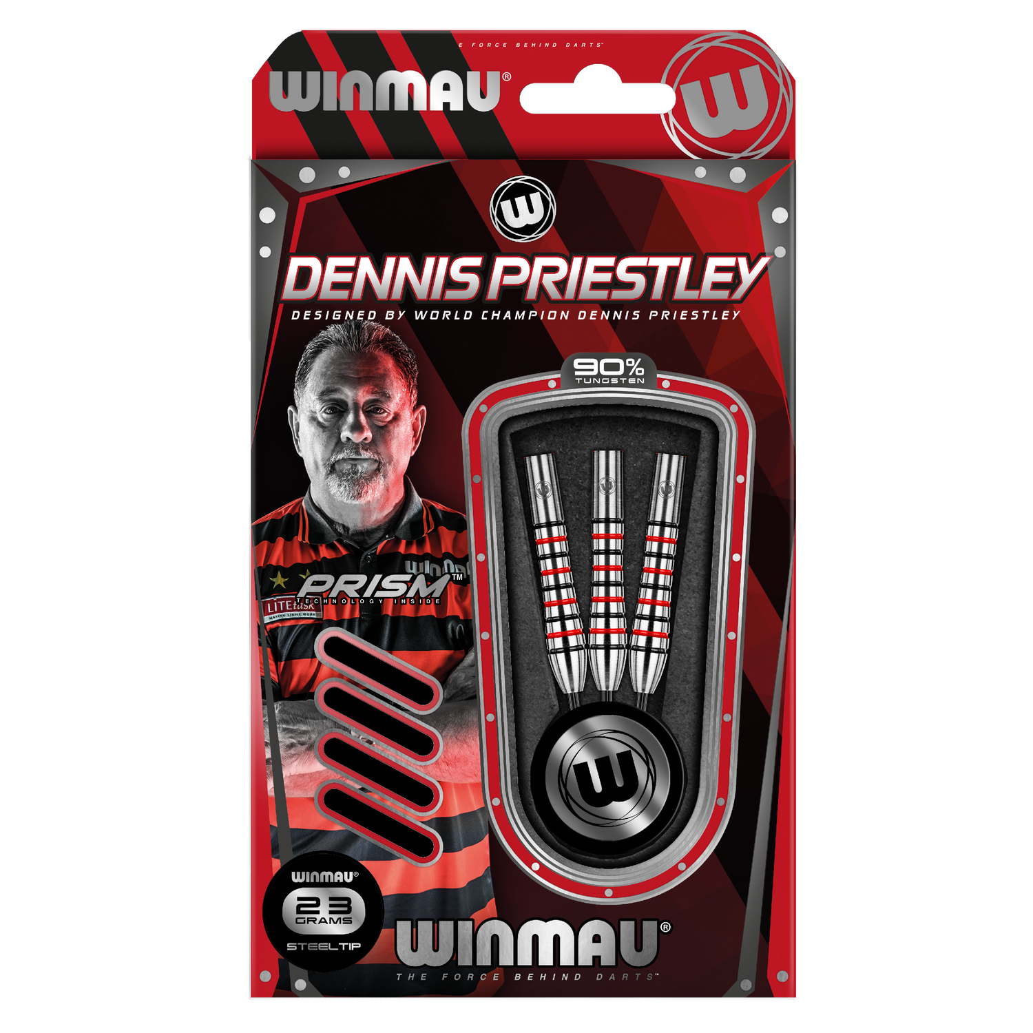 Winmau Dennis Priestley Signature 23g 90% Tungsten