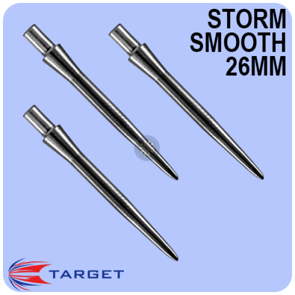 Target Storm Point Smooth Black 26 mm – mustat vaihtokärjet