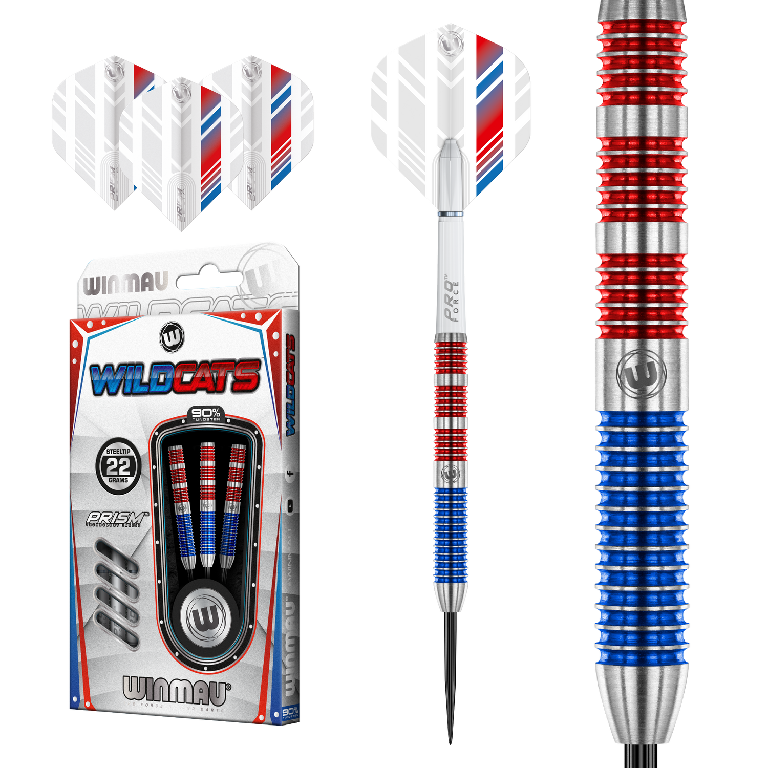 Winmau Wildcats 22g 90% tungsten