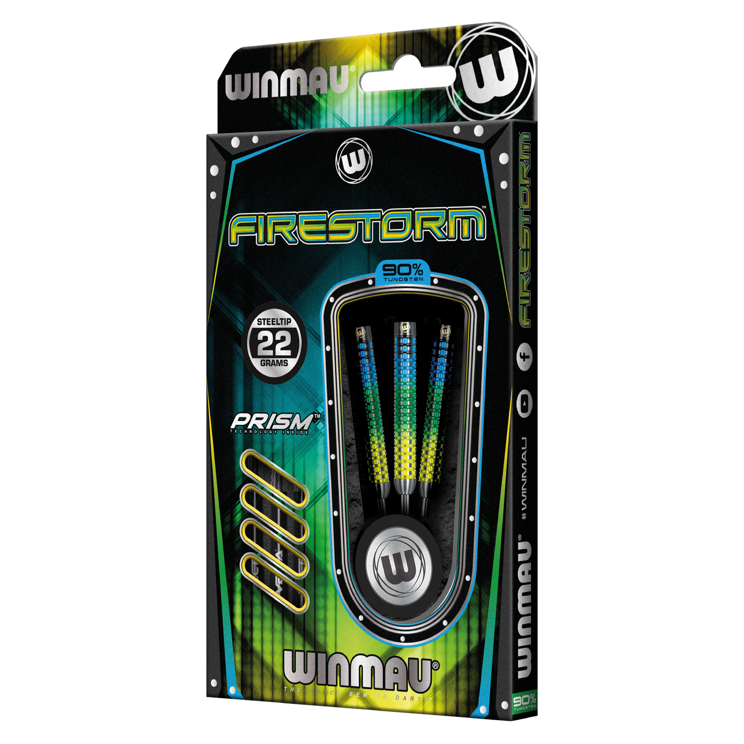 Winmau FIRESTORM 22g 90% tungsten