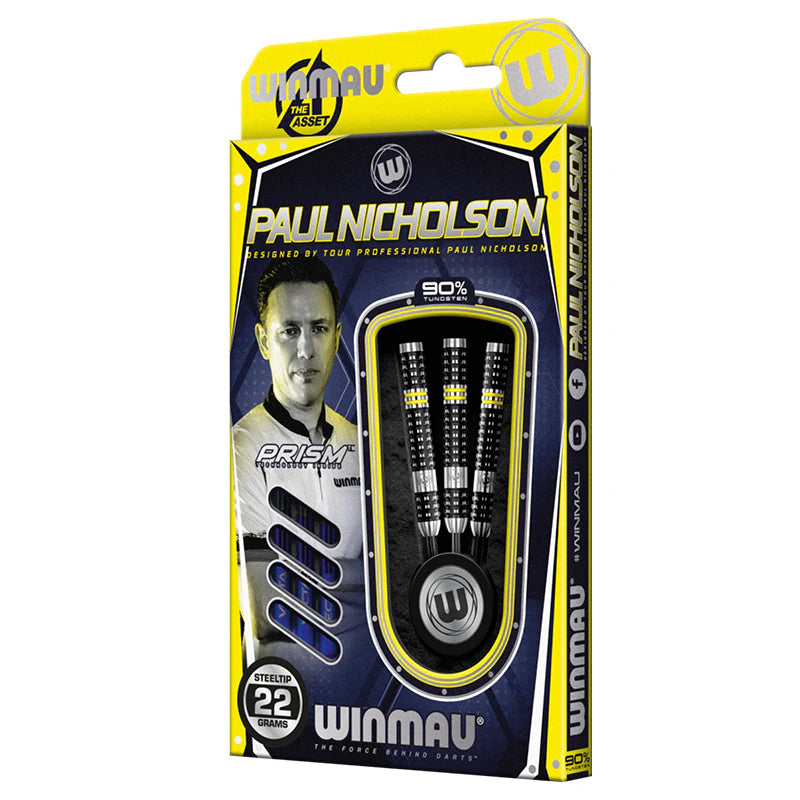 Winmau Paul Nicholson 22g 90% tungsten