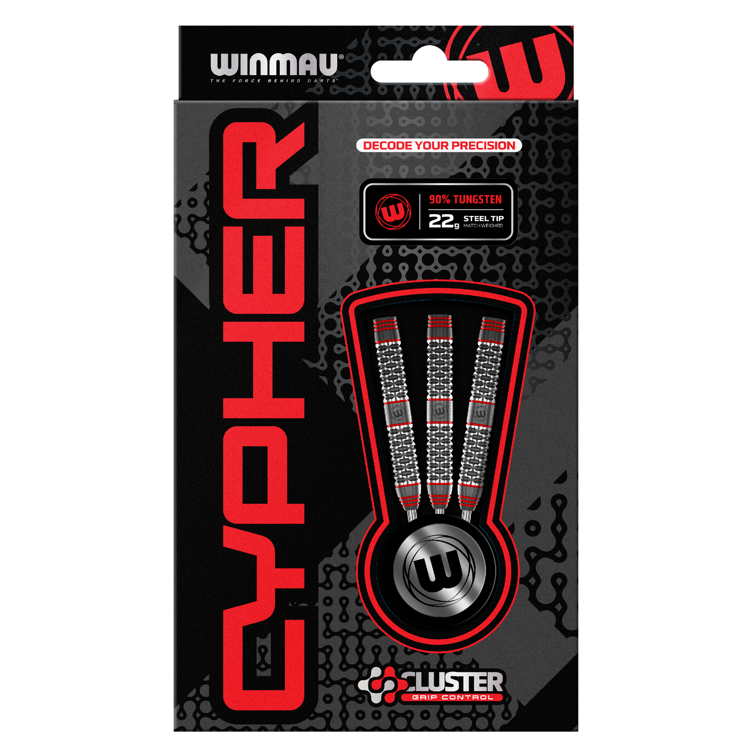 Winmau Cypher 22g 90% tungsten - NEW