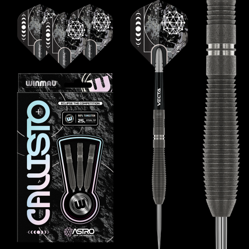 Winmau Callisto 2 25 g 90 % tungsten darts-tikat