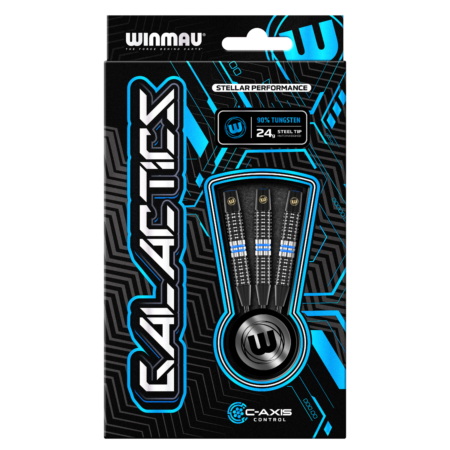 Winmau Galactics 24g 90% tungsten
