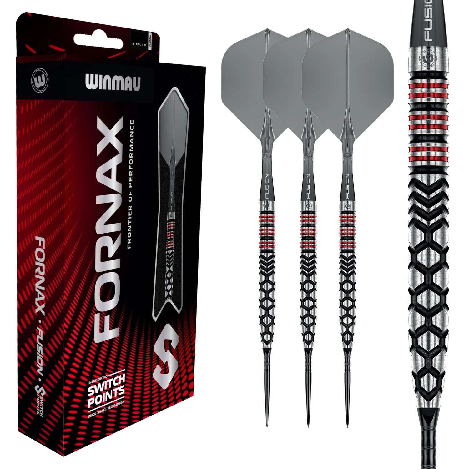 Winmau Fornax Switch Point Parallel 24g 90% Tungsten