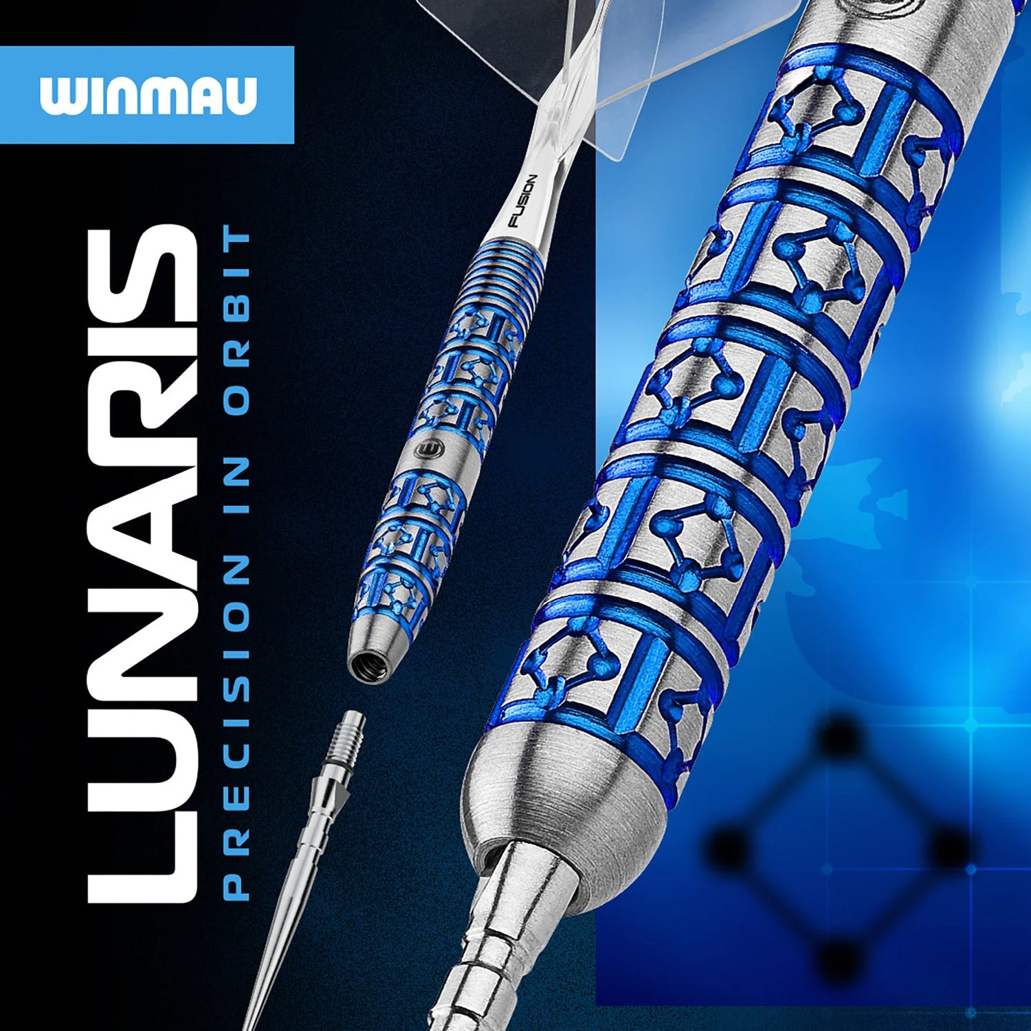Winmau Fornax Switch Point Parallel 24g 90% Tungsten
