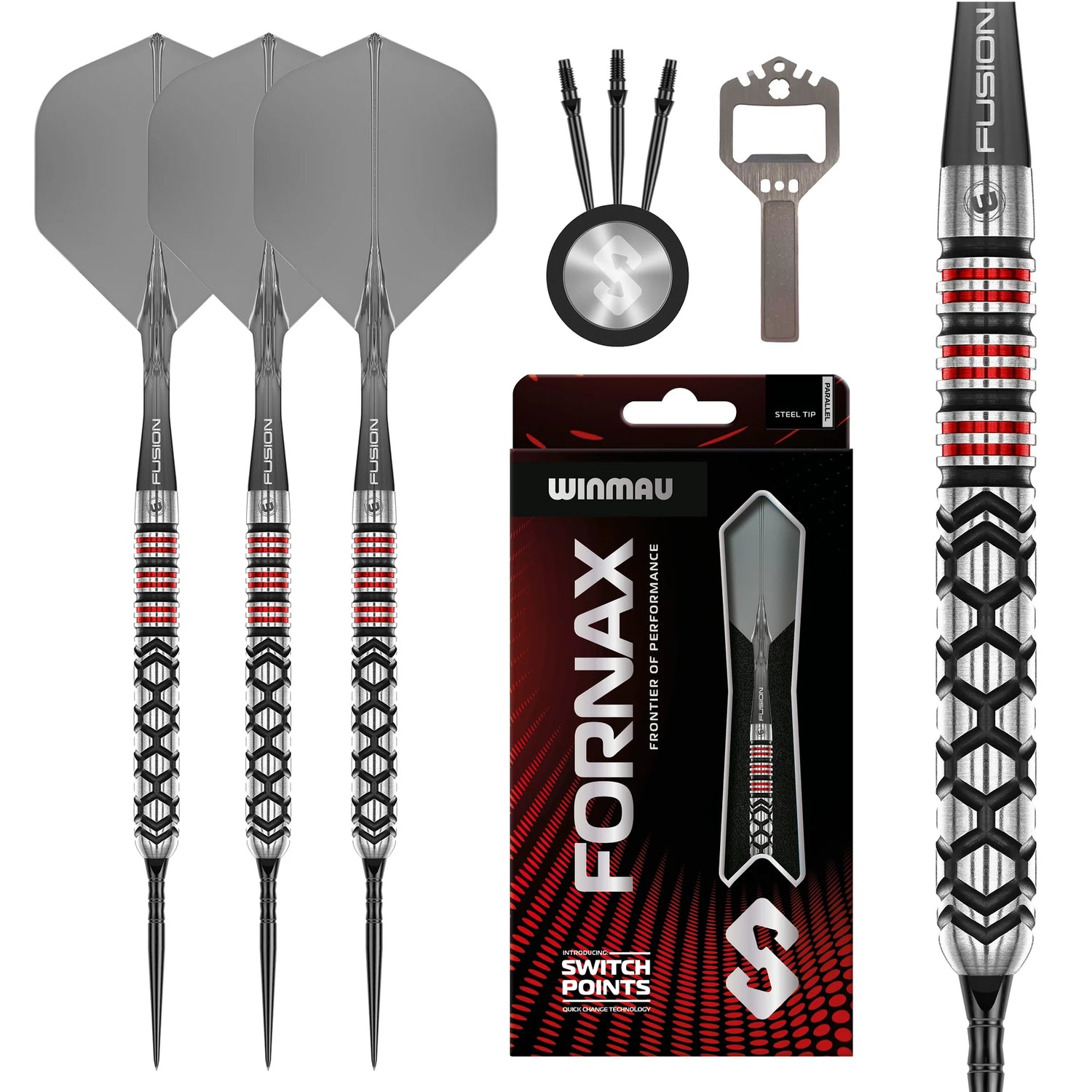 Winmau Fornax Switch Point Parallel 22g 90% Tungsten