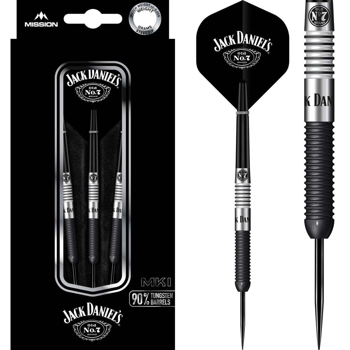 Mission Jack Daniel’s Old No. 7 90 % tungsten-tikat – 23 g