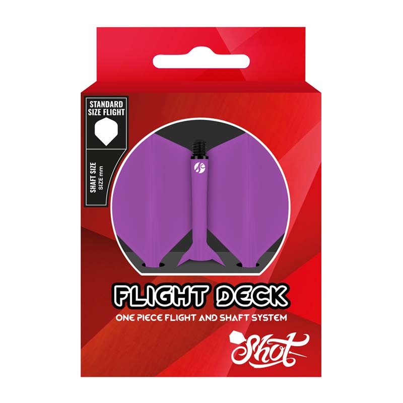 Shot Flight Deck Inbetween - integroitu varsi ja sulka