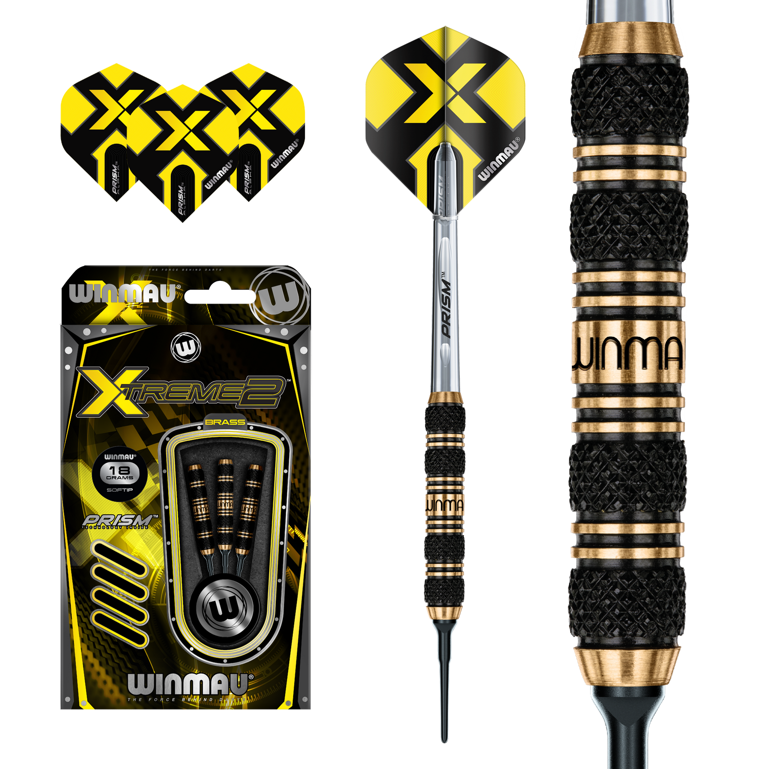 Soft Tip Winmau Xtreme2 18g darts tikat
