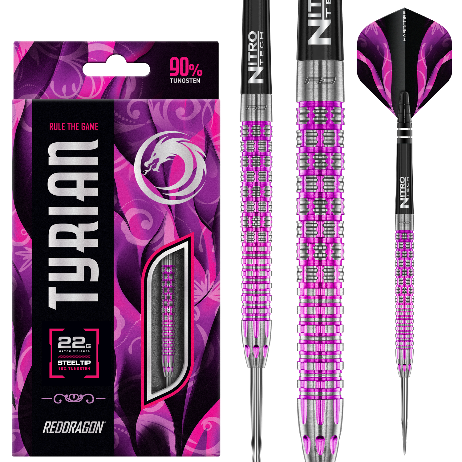 Red Dragon Tyrian 24g 90% Tungsten