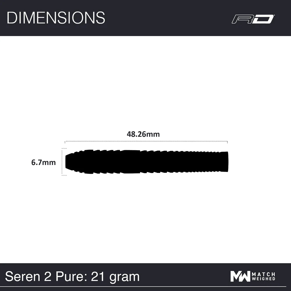 Red Dragon Seren Pure 2 21g 90% Tungsten
