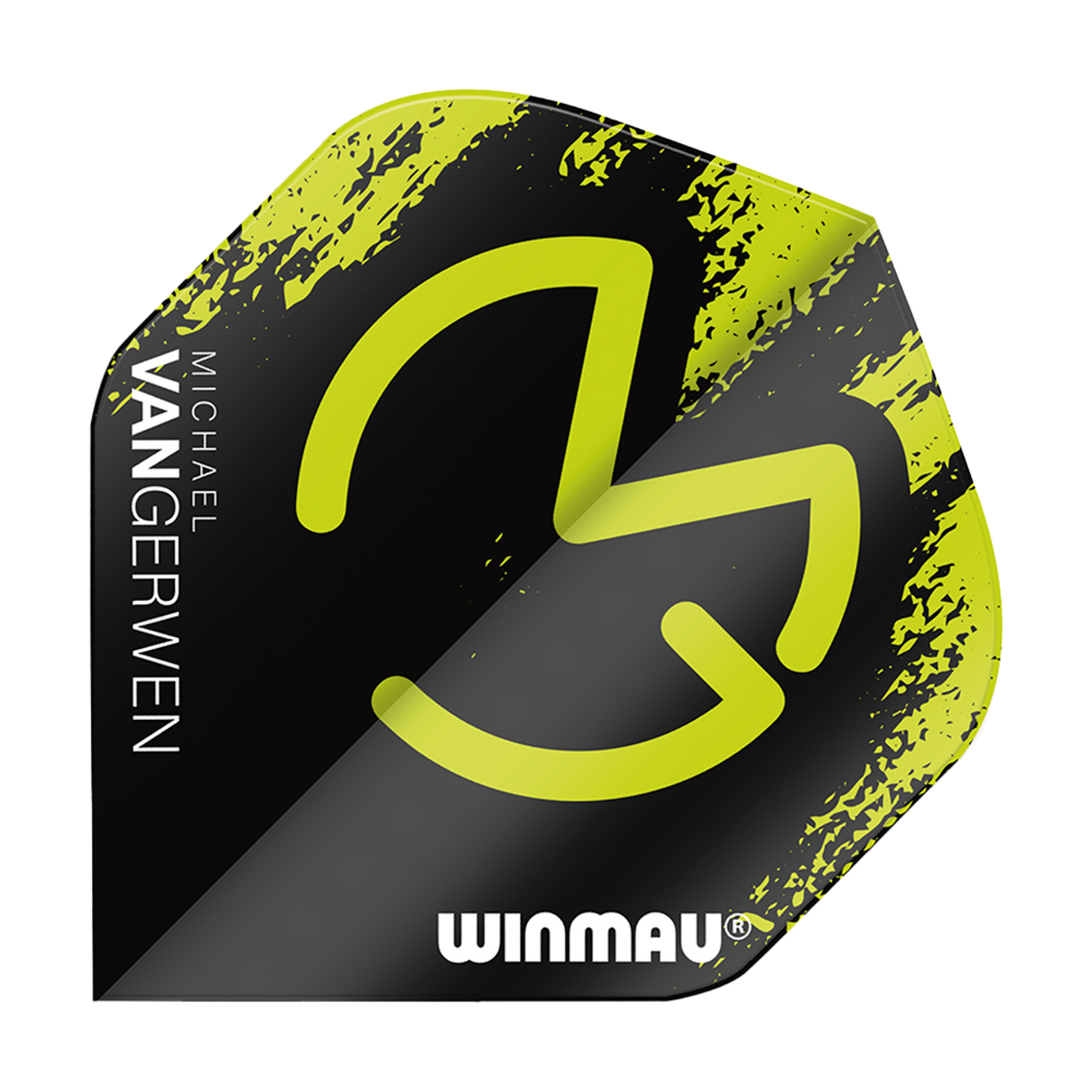 Winmau Mega MvG Green Black melts