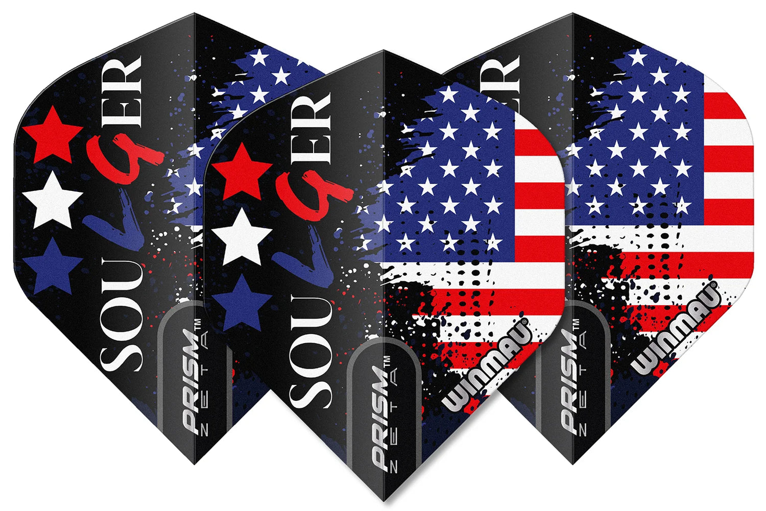 Winmau Zeta Soulger Flag sulat