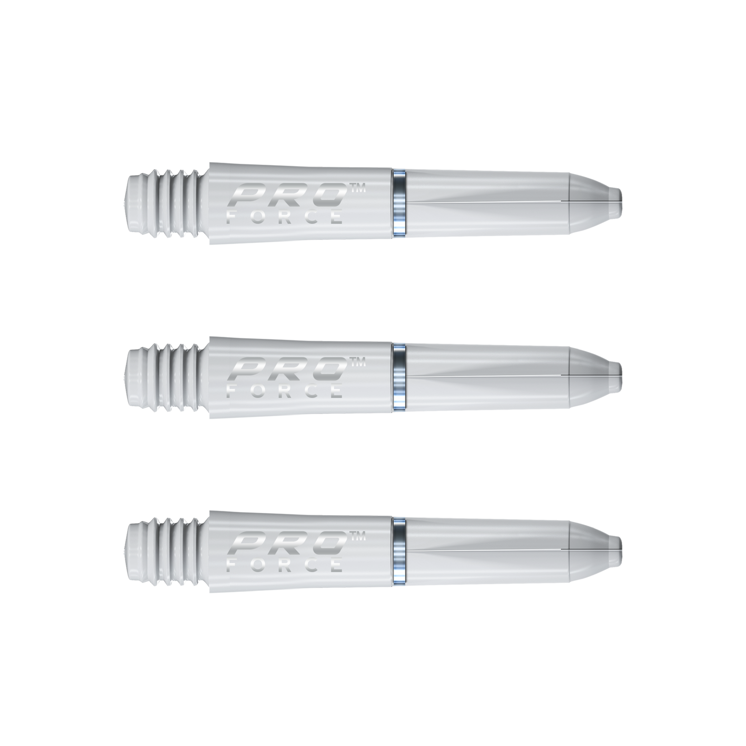 Winmau Prism Pro-Force valkoiset varret 27mm