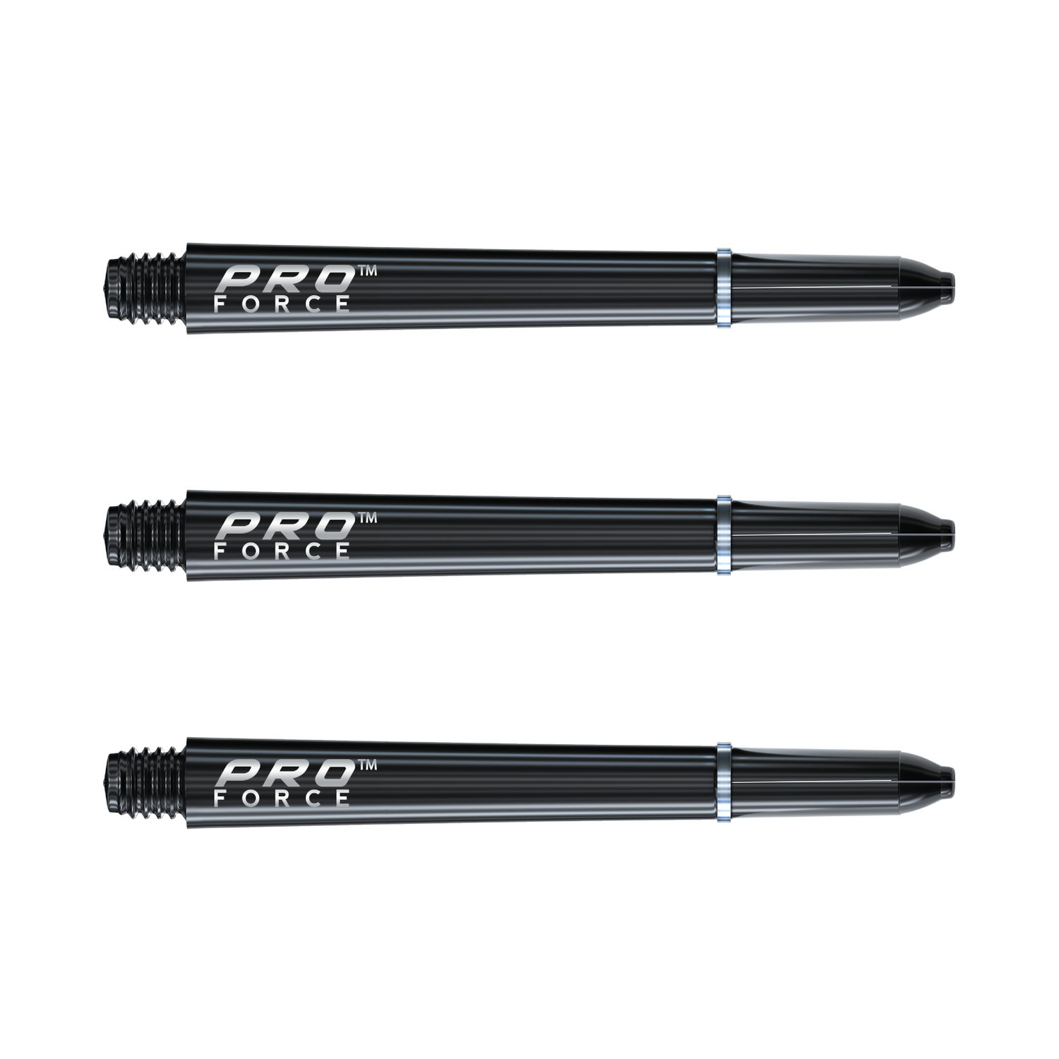 Winmau Prism Pro-Force mustat varret 46mm