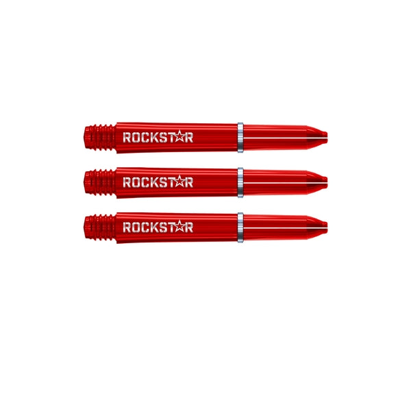 Winmau Nylon RockStar Joe Cullen punaiset varret 34mm