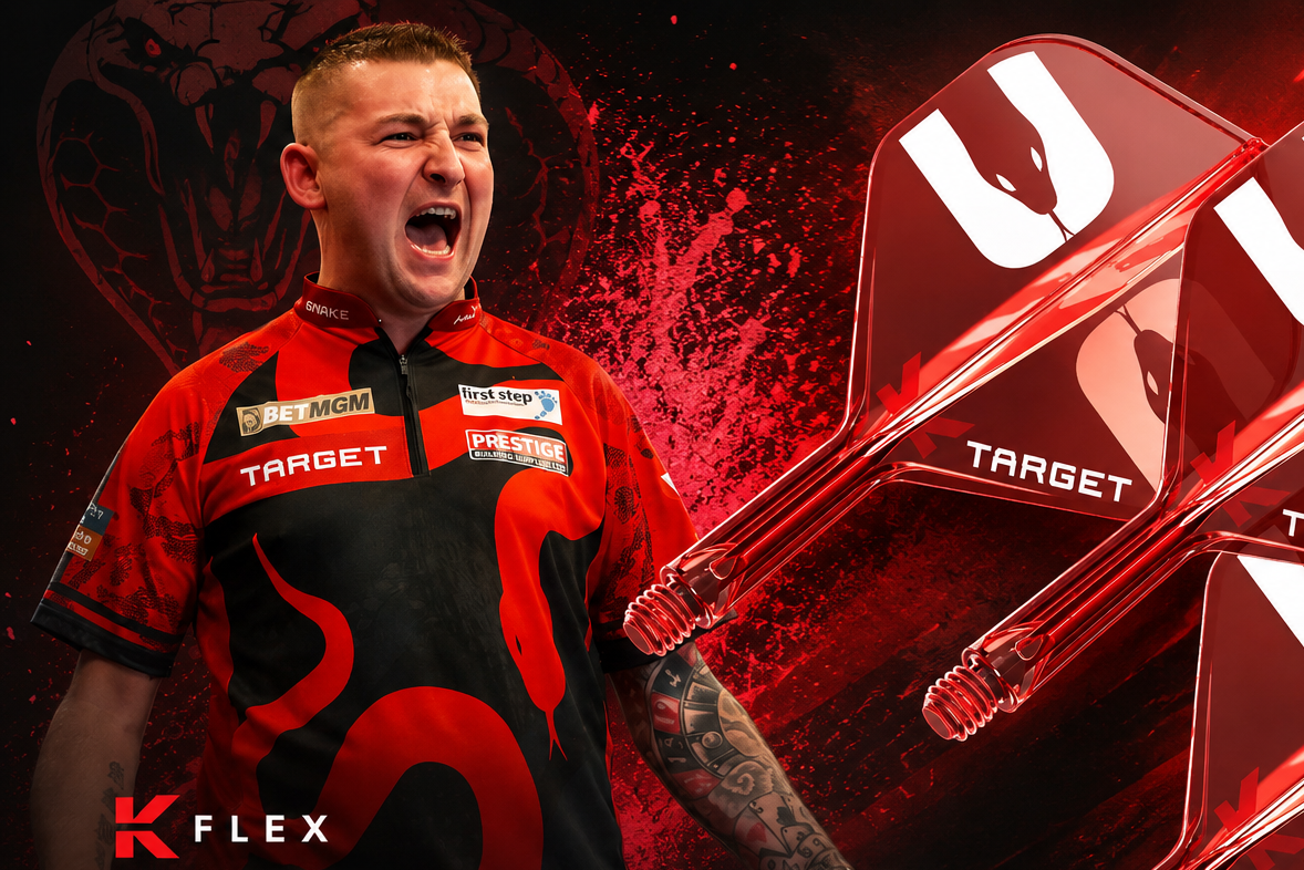Target K-Flex No2 Nathan Aspinall uutuus