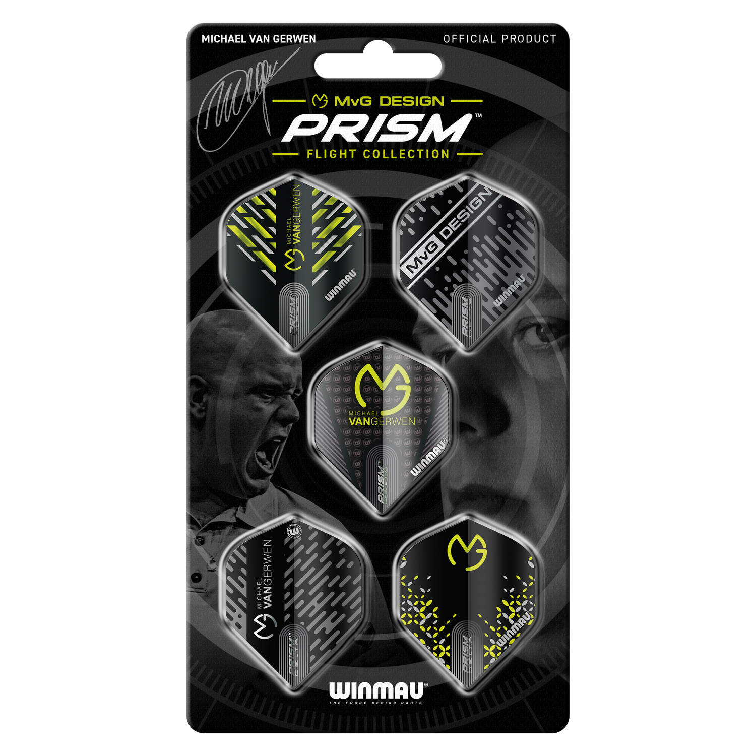 Winmau Michael Van Gerwen MvG Design sulkasetti