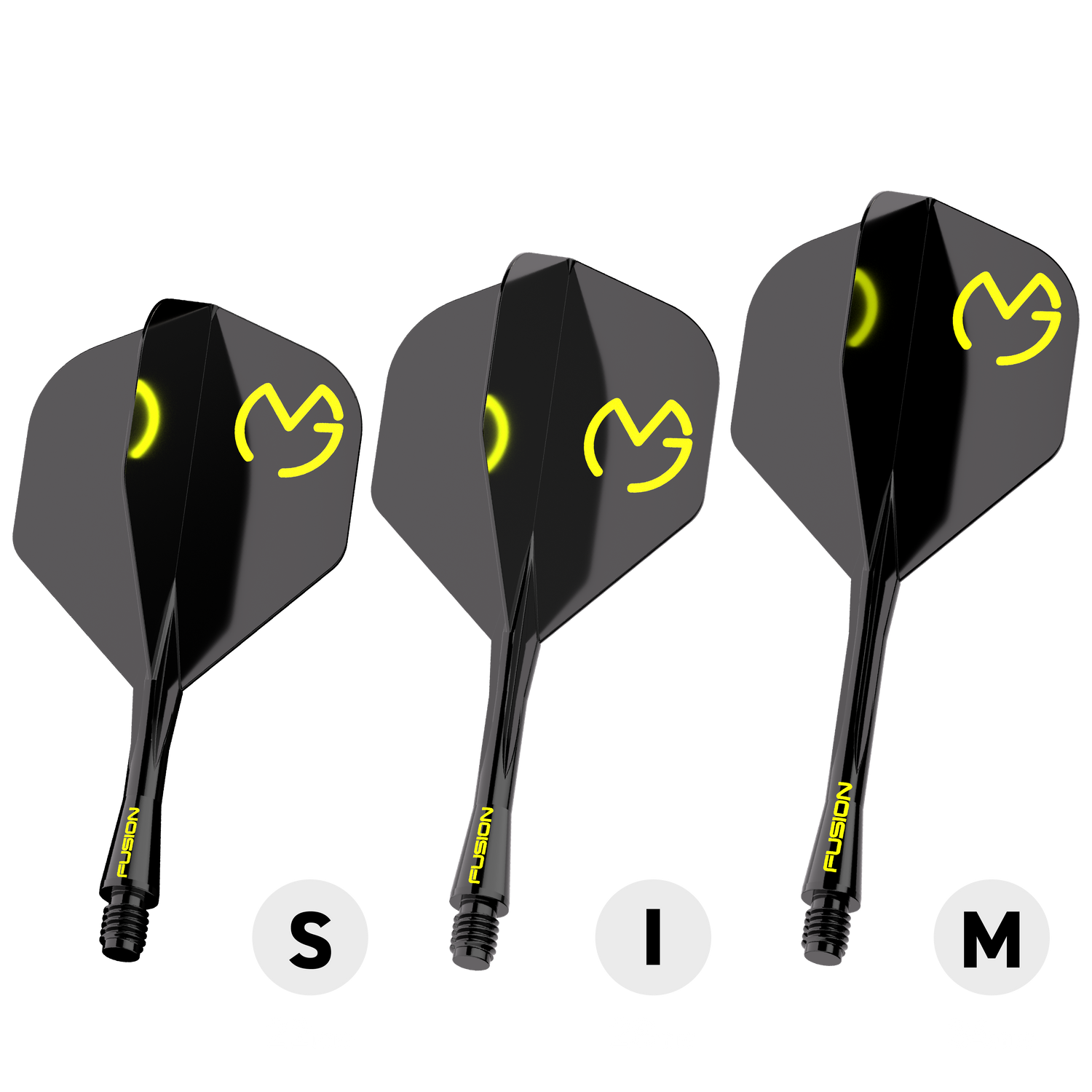 Winmau MvG Fusion - integroitu varsi ja sulka