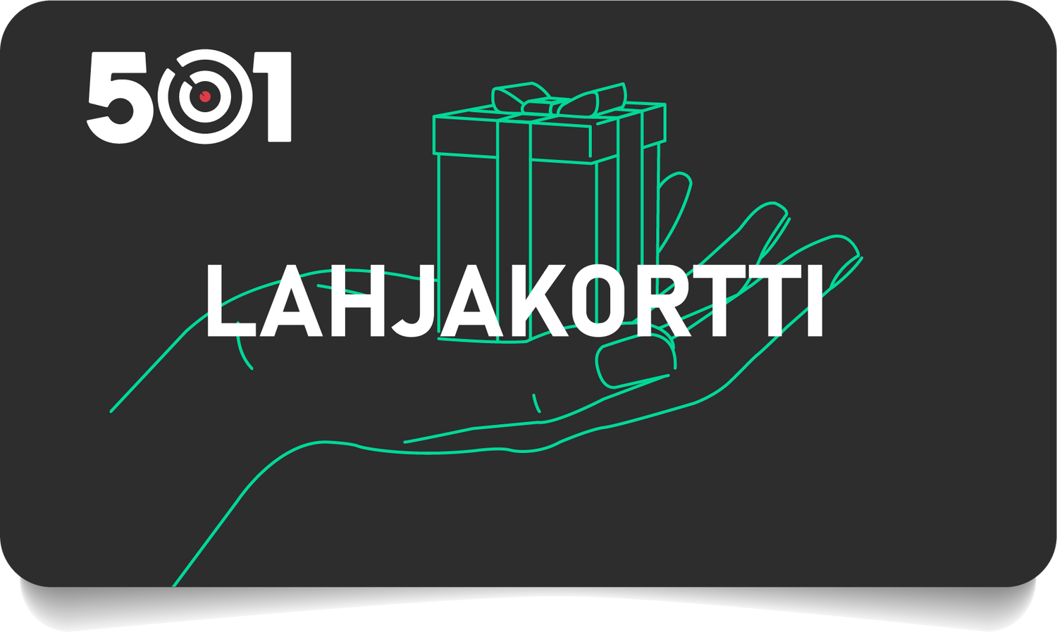 501 Verkkokaupan lahjakortit