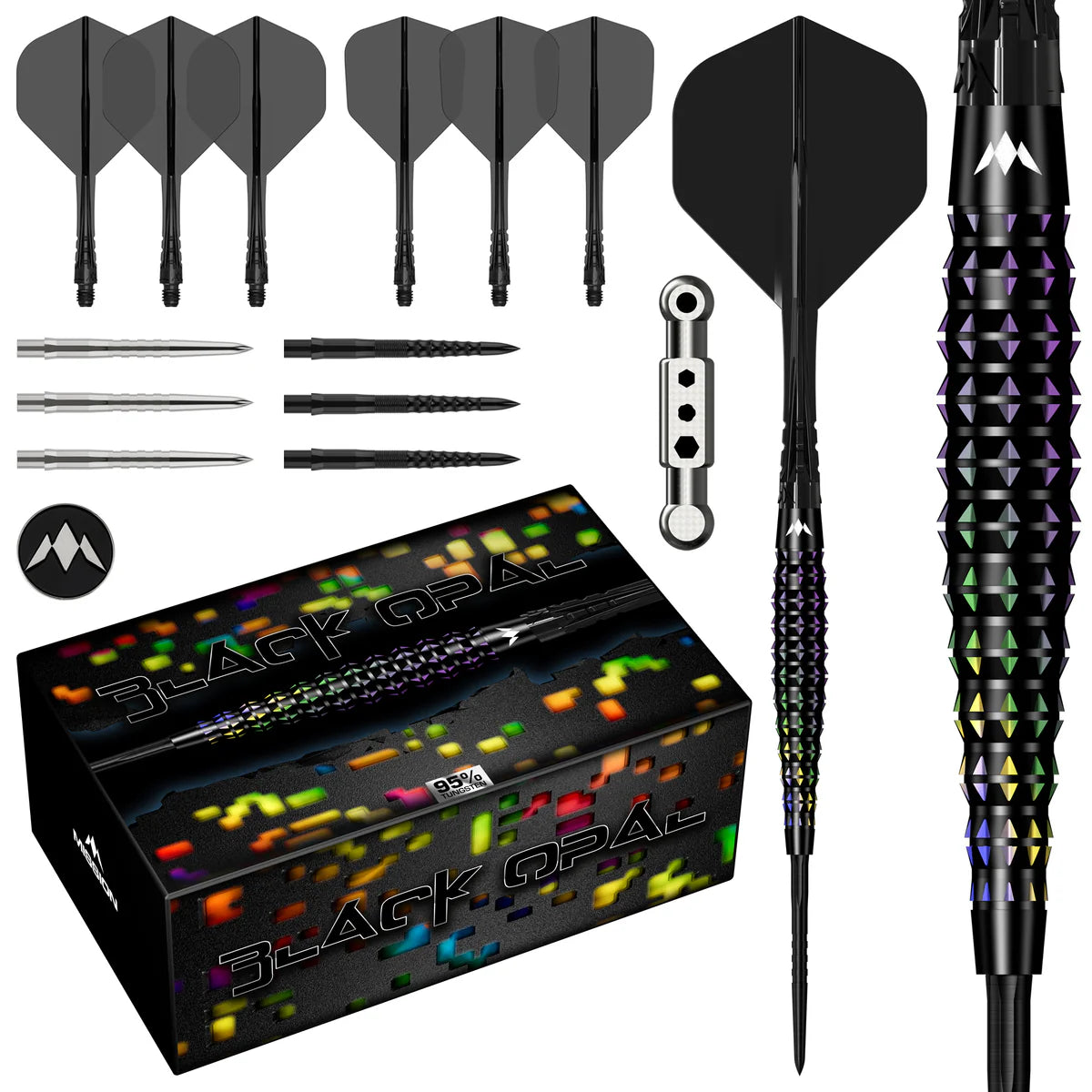 Mission Black Opal 24g 95% tungsten Premium