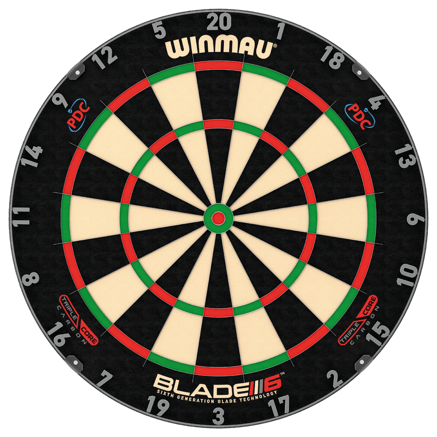 Winmau Blade 6 Triple Core Championship darts taulu
