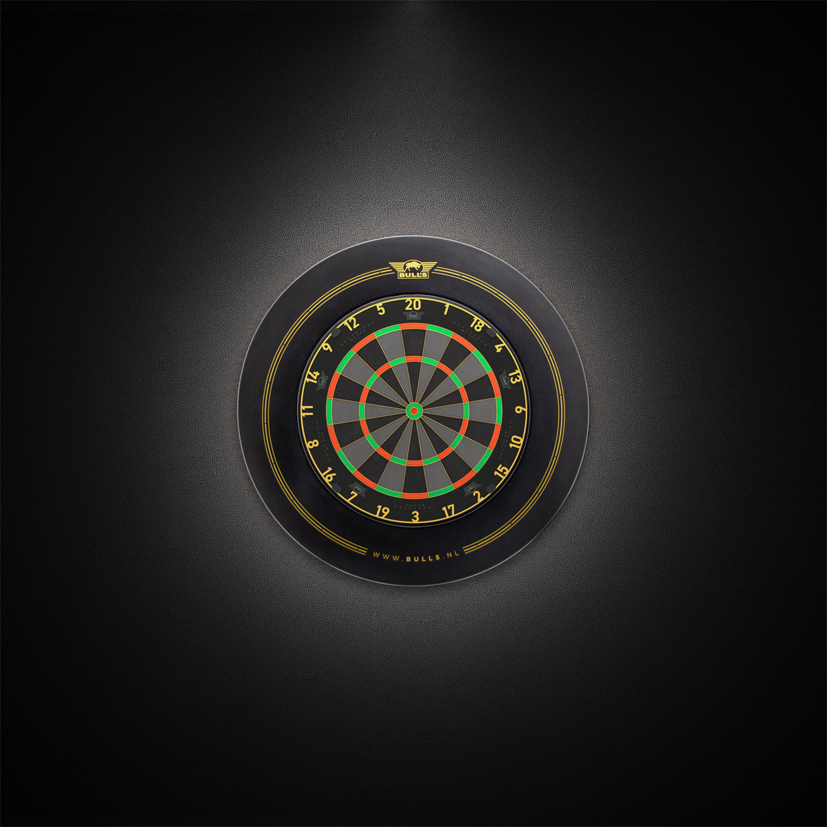 Bull's Advantage Black + Lumo 2 valo ja surround – paketti