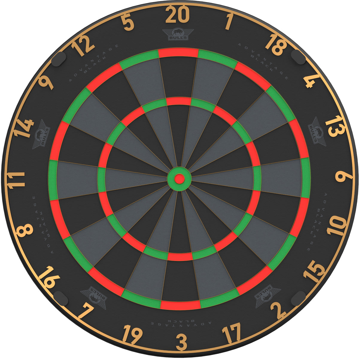 Bull's Advantage Black + Lumo 2 valo ja surround – paketti