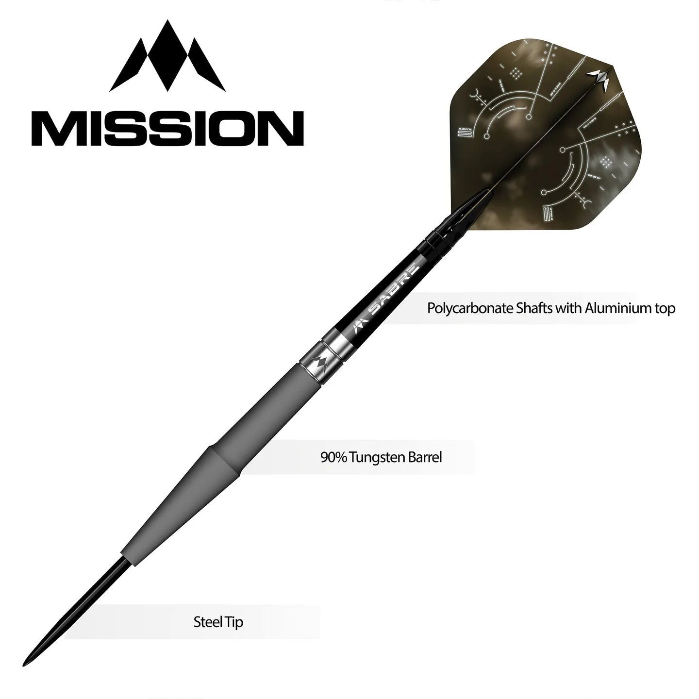 Mission Saturn Hyperion 22g 90% tungsten