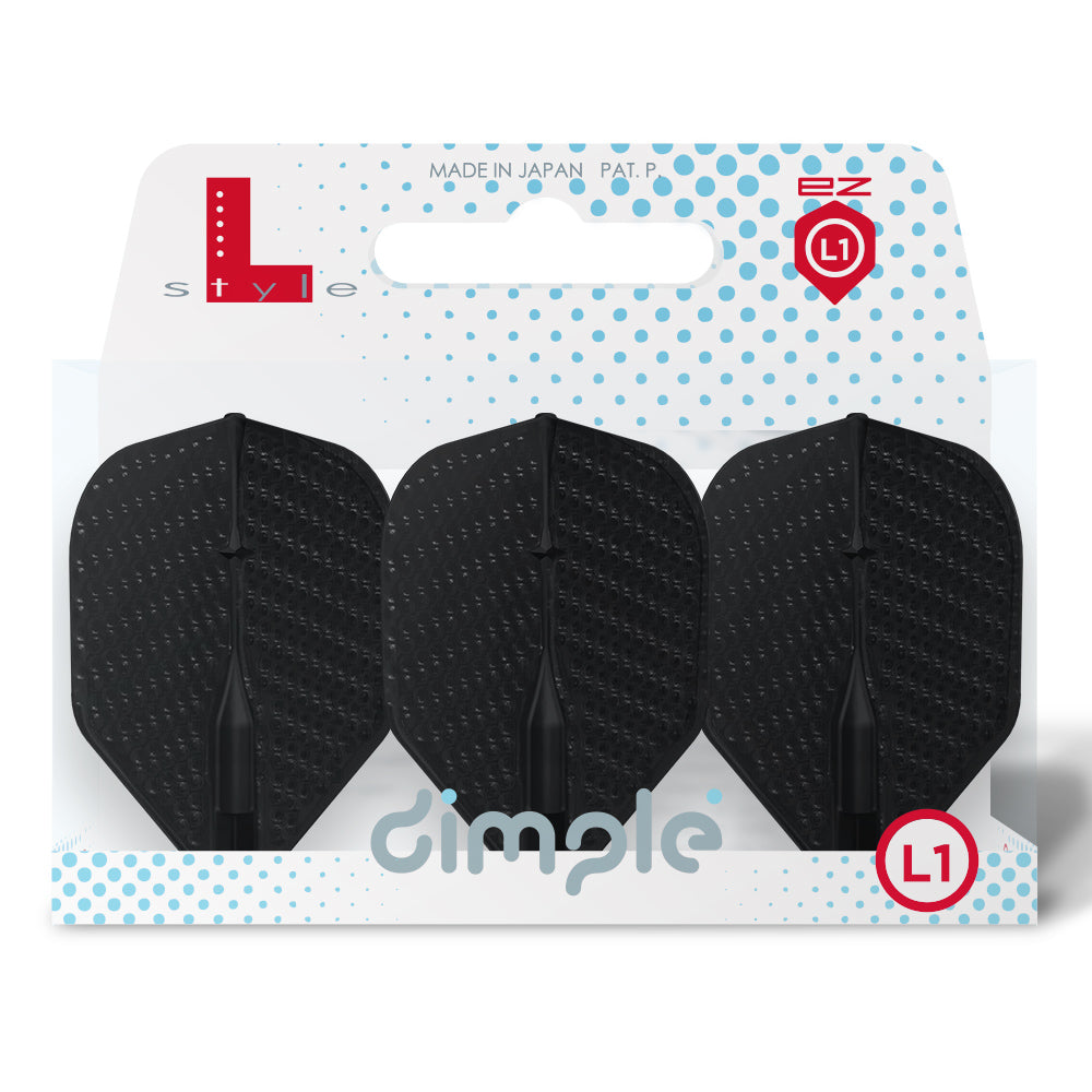 L-Style L1EZ Dimple Standard musta