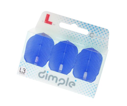 L-Style L3D PRO Dimple Shape Sininen