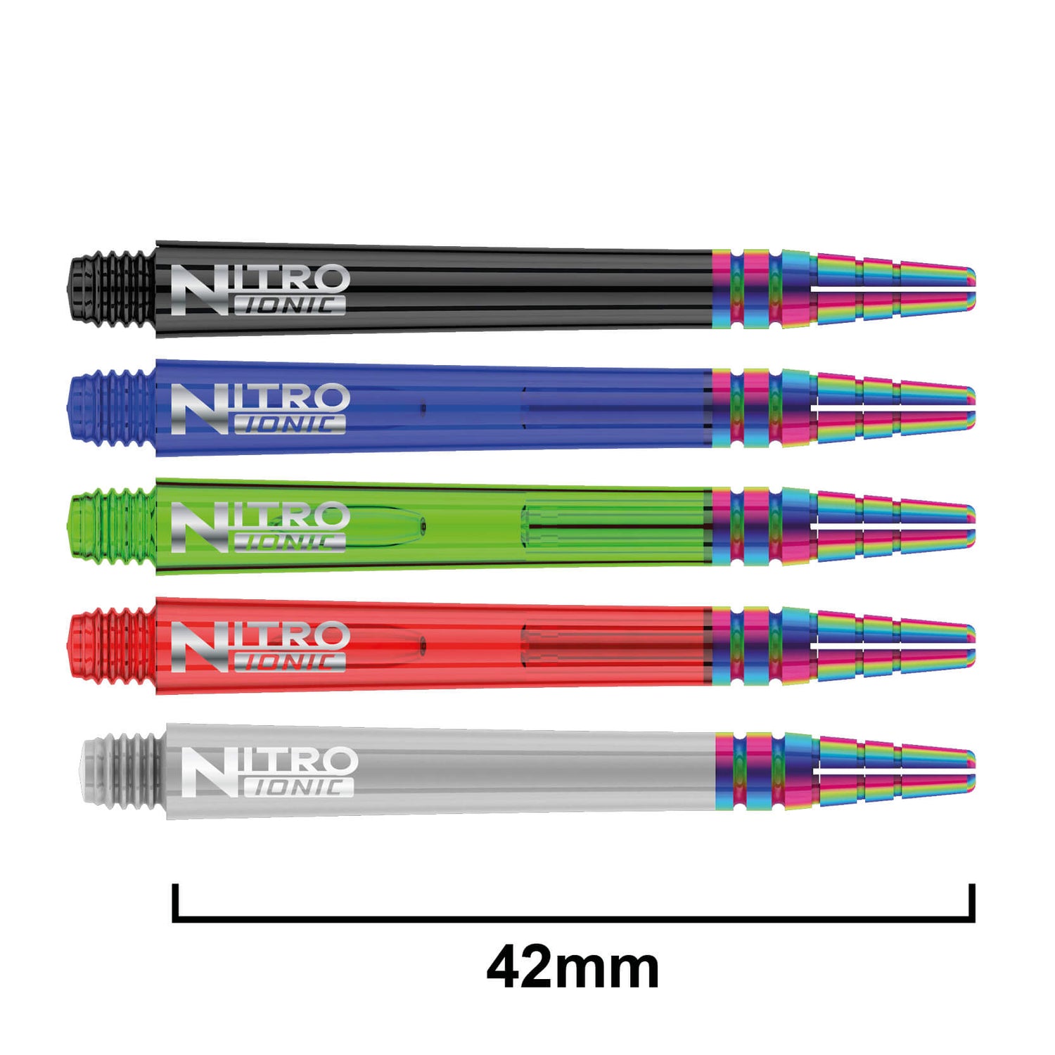 Red Dragon Nitrotech Ionic mustat varret 42mm