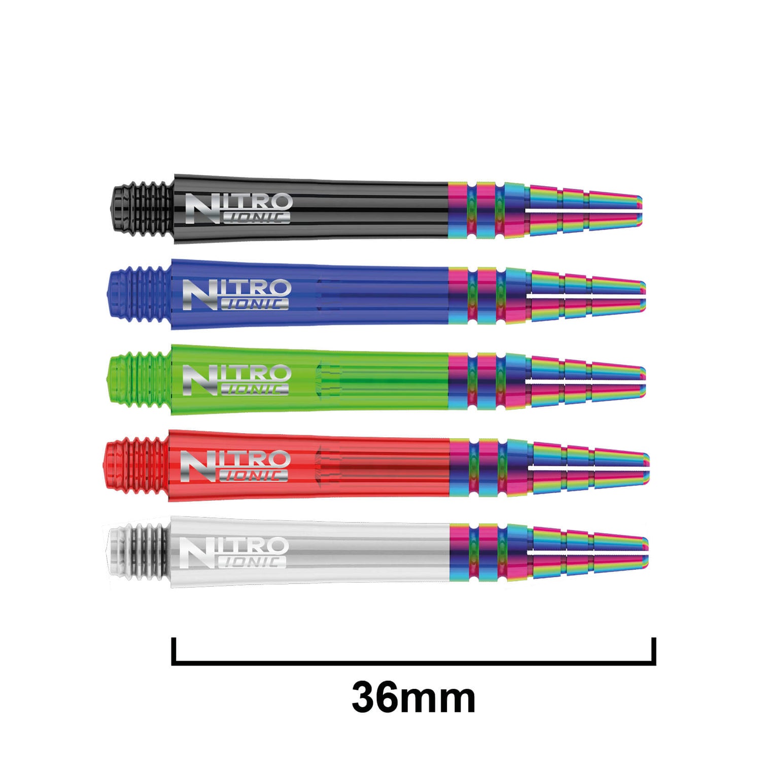 Red Dragon Nitrotech Ionic mustat varret 36mm