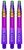 Red Dragon Peter Wright Snakebite Nitro Ionic Purple Dipped varret – Short 36 mm