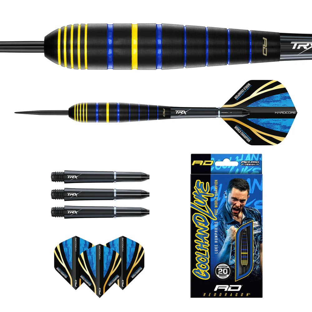 Red Dragon Luke Humphries Maailmanmestari messinki tikat 22g