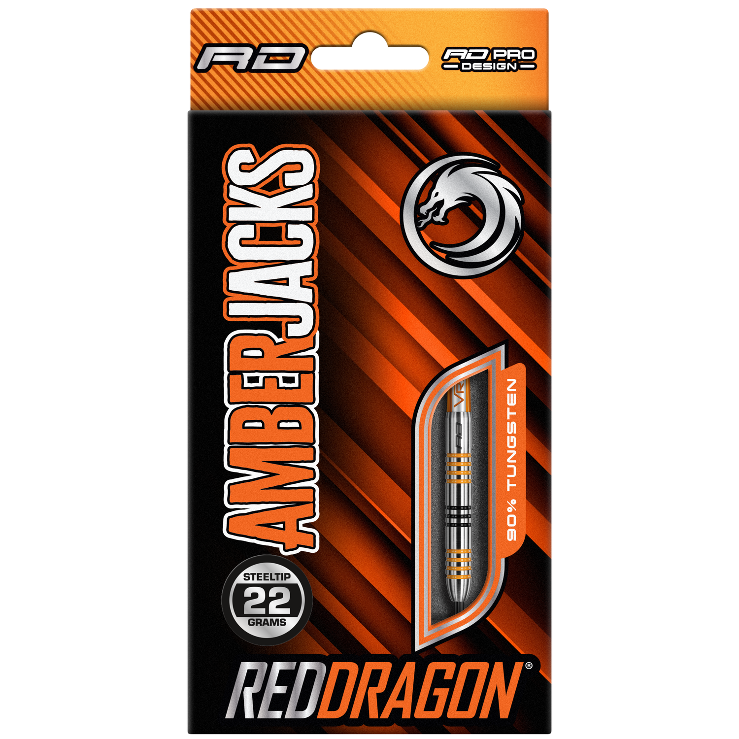 Red Dragon Amberjack 3 22g v5 90% Tungsten