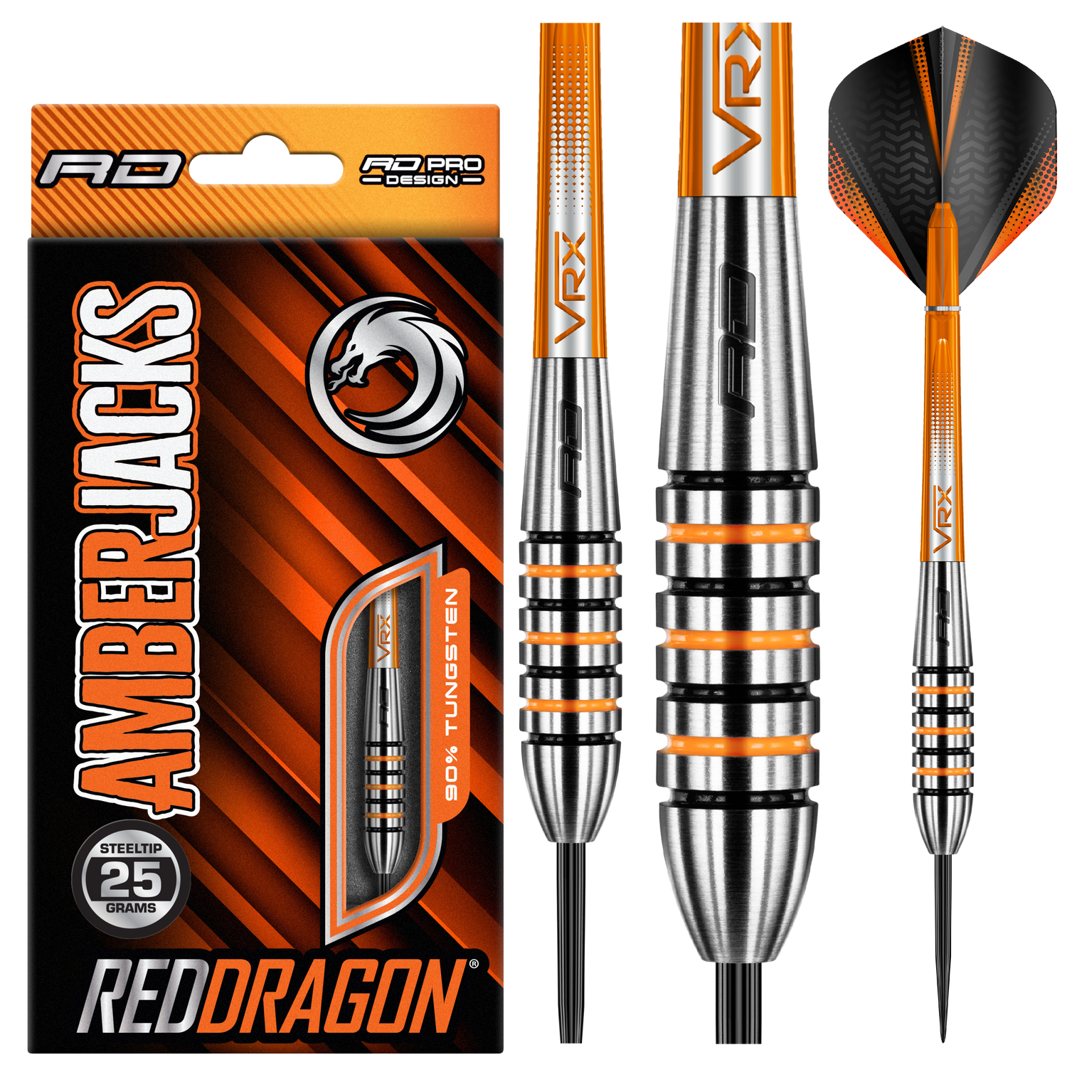 Red Dragon Amberjack 15 25g 90% Tungsten