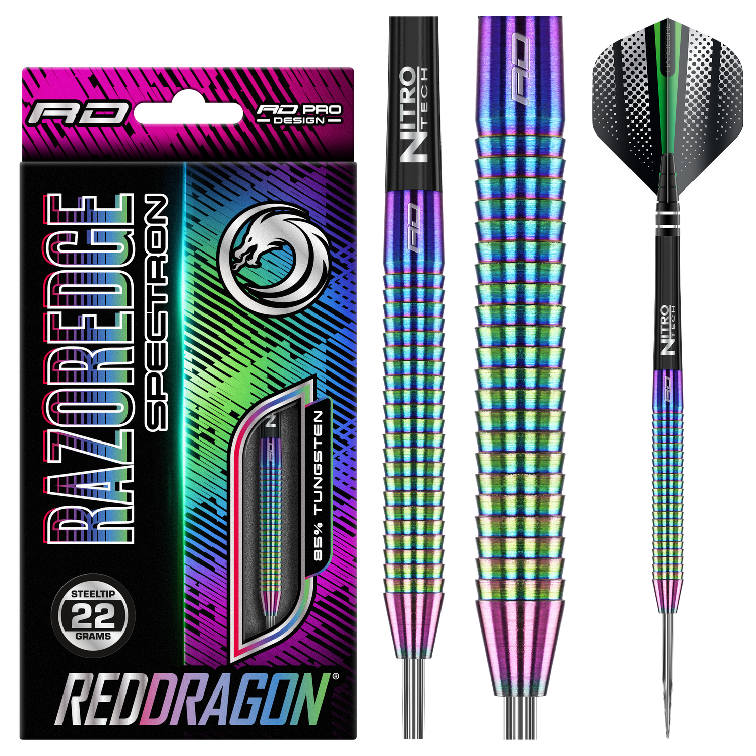 Red Dragon Razoredge Spectron 22g 85% Tungsten
