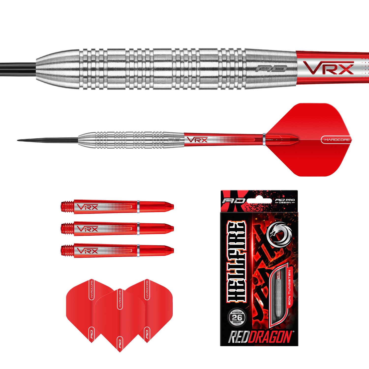 Red Dragon Hell Fire B 26g 80% Tungsten
