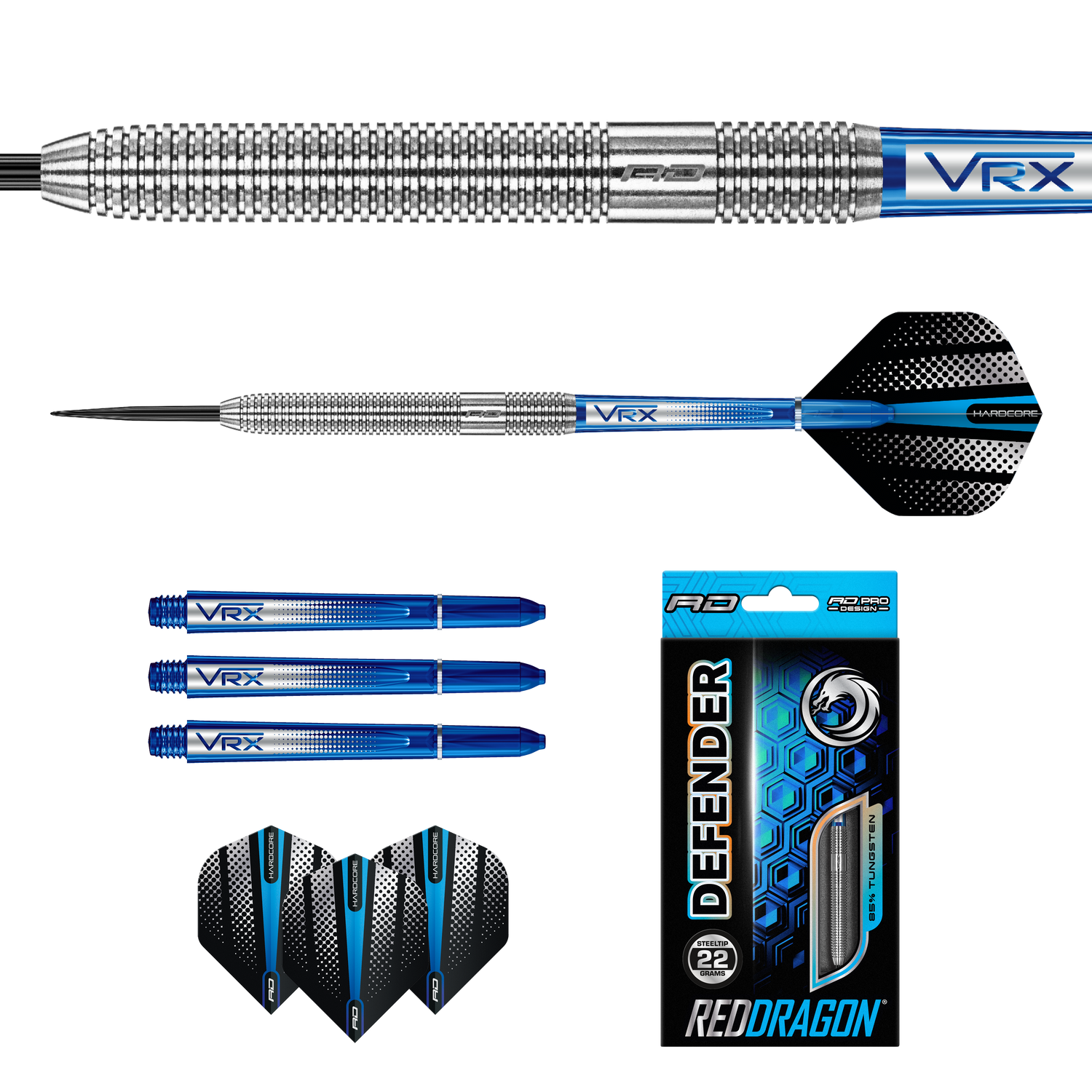Red Dragon Defender 22g 85% Tungsten