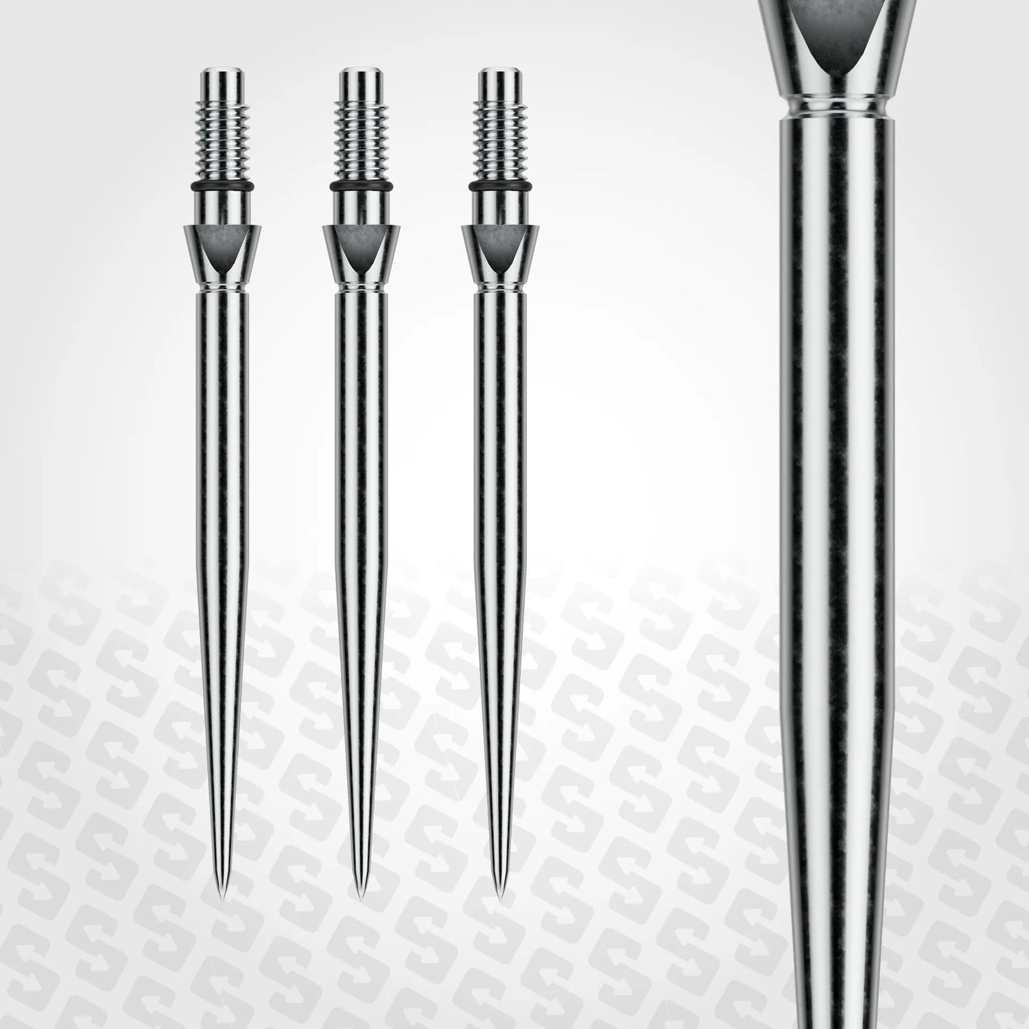 Winmau Switch Point Smooth Silver