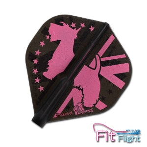 Cosmo Darts Fit Flight Air Standard Bubblegum Skulls melts