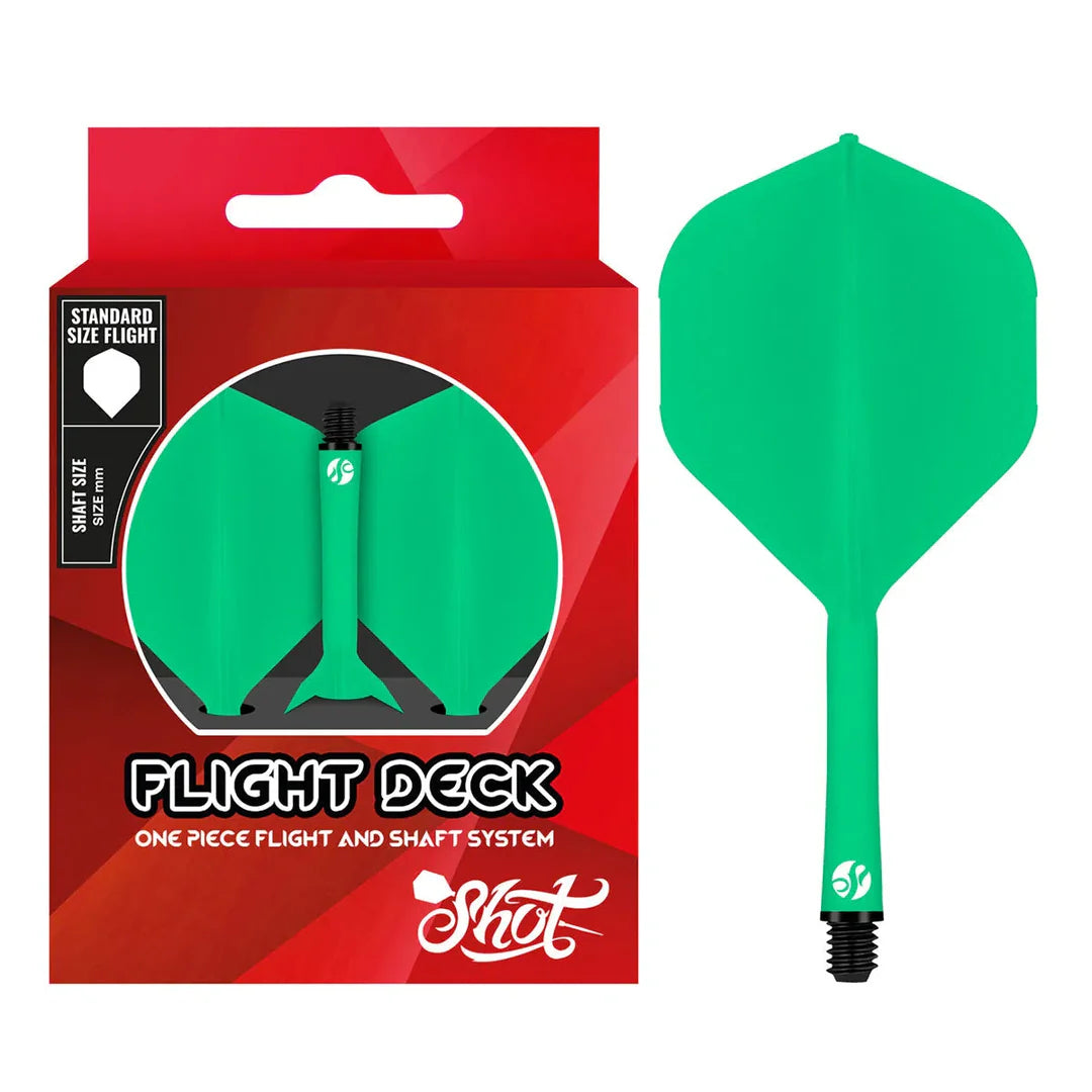 Shot Flight Deck - integroitu varsi ja sulka