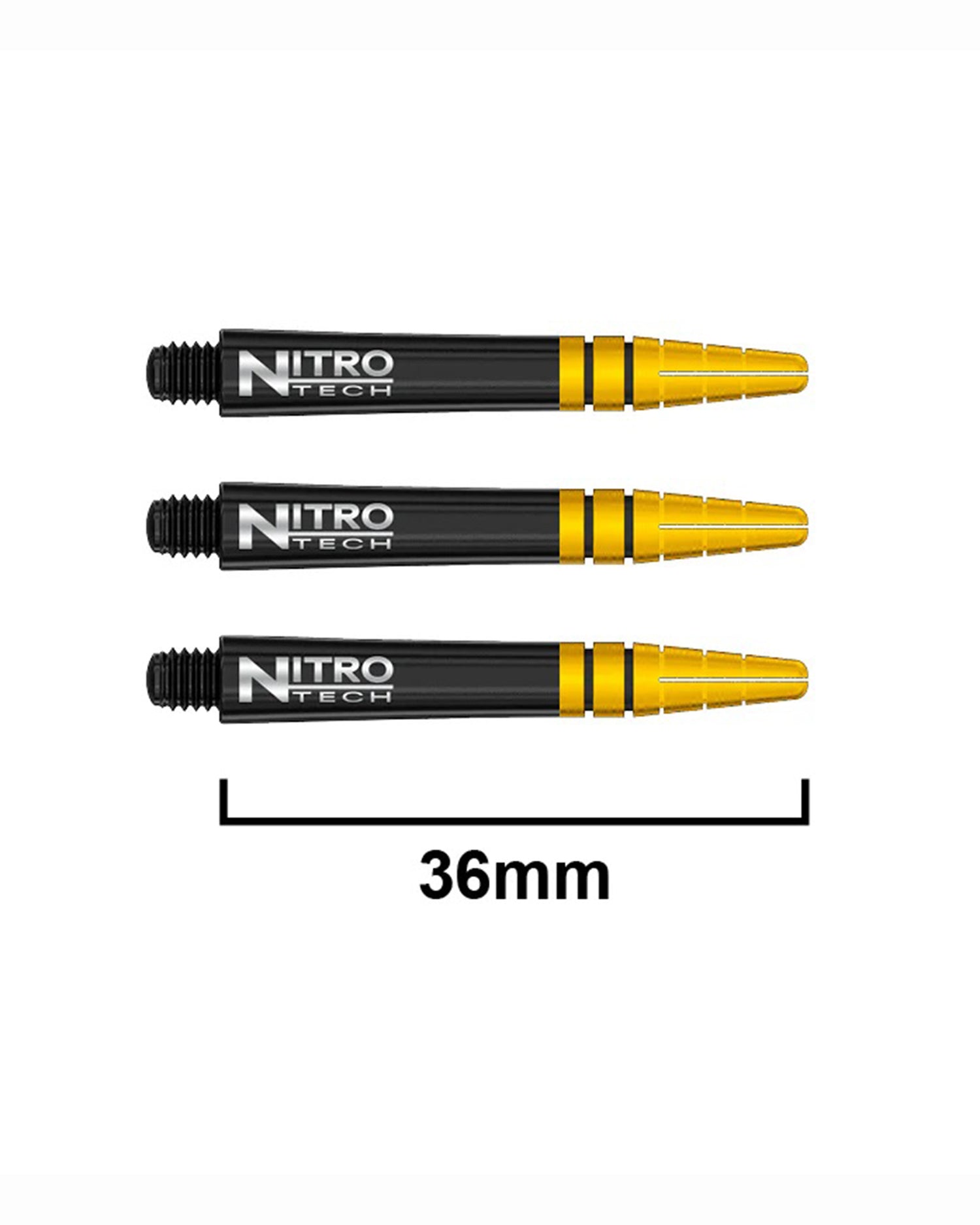 Red Dragon Nitrotech black-gold stems 39mm