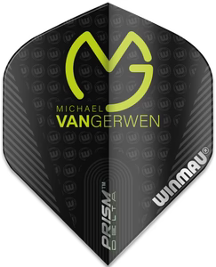 Winmau Prism Delta Black MvG sulat