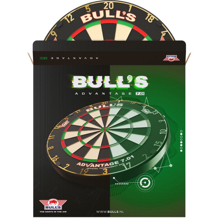 Bull's 701 Advantage taulu + Lumo 2 - surround valolla - Premium setti