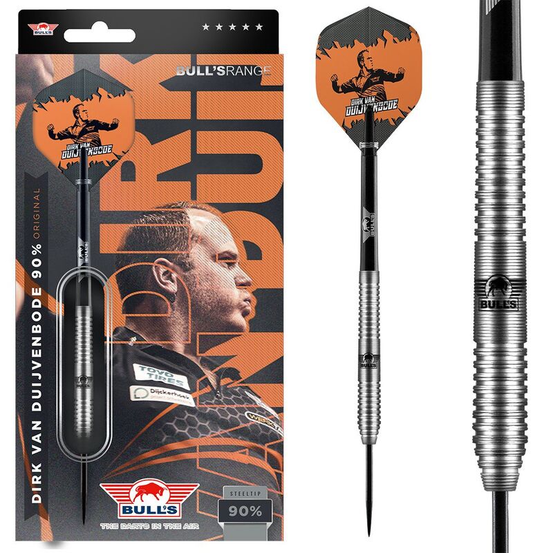 Bull's Dirk van Duijvenbode 80% 22g darts-tikat
